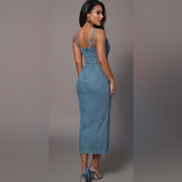 Jluxlabel denim dress - Picture 4 of 5